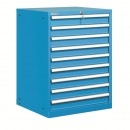 Armoires d'atelier Atec - Tôle d'acier sécurisée - Tiroirs, portes battantes, informatiques_1