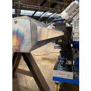 Chanfreineuse industrielle A340 - Fraisage précis des chants supérieurs et inférieurs - Réglage angulaire 0° à 90° et  0° à -45°_1