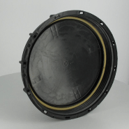 Couvercle Mauser Ø 220 noir plein_1