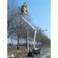 Engins pour infrastructure ferroviaire - nacelles élévatrices - hauteur de travail 12m - bi-énergie essence/diesel_1