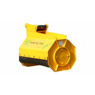 Outil de débroussaillage pour mini pelle avec rotor à 3000 tours/min