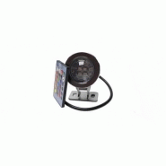 Spot LED blanc en inox - 10W - IP68 - 12V - Applique murale orientable_1