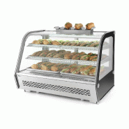 Vitrine réfrigérée de présentation pâtisserie positive 160L HENDI_1