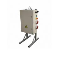 Mcpatcx504 - Armoires électriques de chantier - H2MC - Fil incandescent 960°C/V0 - Armoire de distribution secondaire 40A en polyester RAL7035_1