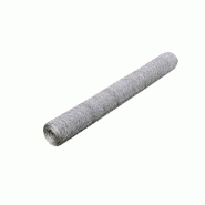 Vidaxl grillage pour volière acier galvanisé 25 x 1 m argenté 140423_1