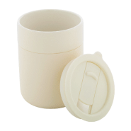 Mug de voyage en céramique - revêtement silicone et couvercle plastique PP - 300 ml_1