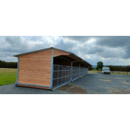 Abri de stabulation PRO LCI Cheval - robuste, personnalisable, fabrication française_1