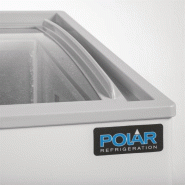 Congélateur coffre vitré Série G 200L GM498 Polar_1