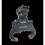 Croque souche - Équipement pour pelle jusqu'à 10 t - Fend et charge les gros troncs d'arbres_1