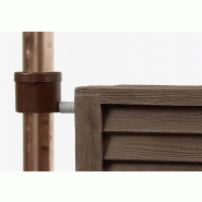Cuve décorative woody - 350 l - bois foncé
