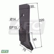 Dent de semoir carbure Amazone A0436867 - 1.5 kg - Plaquettes carbure bombées_1