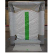 Douche de décontamination - armature gonflable 2m x 2m x 2.5m - buses, poire de douche et options_1