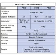 Pe-20 - tracteur pousseur - sti constructeur - capacité maximale supportée 20 à 25 t_1