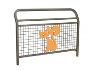 Barrières pour Écoles - Grillage à mailles carrées - 5 mm de diamètre - 1500 mm de longueur_1