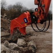 Broyeur à béton fixe avec booster 750 bar - 5 modèles pour pelles de 12 à 50 tonnes_2