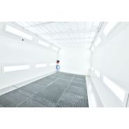 Cabine de peinture Valoria 240 et 300 - surpression équilibrée - éclairage IP54 - véhicules légers et utilitaires_1