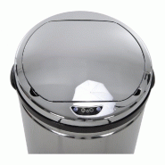 Poubelle automatique HAILO Sensor 42L - inox - hauteur 76 cm_1