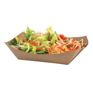Barquette Kraft 300ml - 16x12x3,2cm - par 250 - ingraissable et imperméable_1