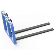 Fourche à palettes - Dalmasso - longueur des dents réglable - chargement facile_1