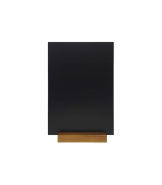 Porte menu de table en bois avec ardoise A4 - Lot de 2 - Référence : PFN57CHA4_1