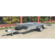 Remorque porte voiture-plateau - 3,50 X 1,75 M - 1300 KG - GALA TAURUS 35 13_1