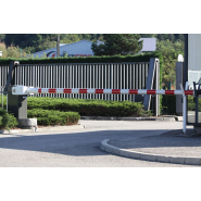 Barrière levante automatique - lisse axiale jusqu'à 10 m - service intensif et continu - LBA 10_1