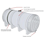 Cuve engrais liquide simple paroi – 10 m3  - 330147_1