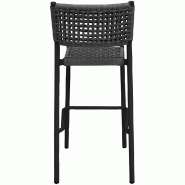 Ember - Tabouret de bar empilable Noir_1
