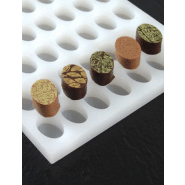 LS07 - Moule en silicone rectangle Chocoflex Pavoni Italia - 18 empreintes_1