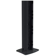 Poteau sur platine soudée pour grillage rigide  -  TEMPO_1