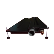 Récupérateur de chaleur sur eaux usées Evolsys - Modèle extra plat pensé pour se glisser sous la baignoire ou en sous-face de dalle - Evobox_1