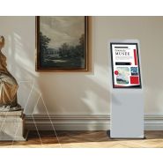 Borne interactive portrait - PEAKY - Parfaite pour accueillir, orienter, communiquer au sein de votre espace