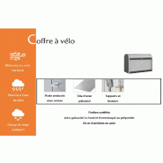 Coffre à vélo - 163x78x120_1