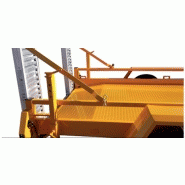 Remorque spéciale nacelles homologuée CEE avec ossature mécanosoudée