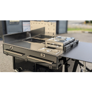 Triporteur street-food pour une restauration simple et qualitative lors d'événements, animations de quartier_1