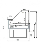 Vitrine ventilée sans réserve - Vitrines Viva 3000 - Référence: VIVA 3000-V-SR_1