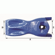 Dents de godet Fastkey FK4 TLR - Référence FK4 TLR - Poids 3.4 kg - Dimensions précises_1