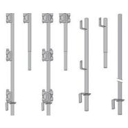 Garde-corps pour protections collectives - s.A.R.L remy hervé - poteau 3 bloqueurs ø 40 mm_1