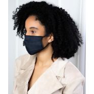 Masque lavable catégorie 1 AFNOR S76-001 - bleu marine - 100% coton - fabriqué en France_1