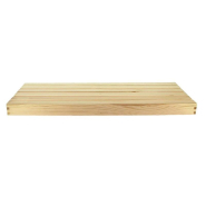 Planche caillebotis pin vernis 62,5x28x4 cm_1
