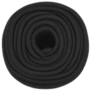 Vidaxl corde de bateau noir complet 12 mm 250 m polypropylène 152514_1