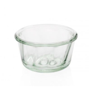 Bocaux en verre WECK kougelhopf 280 ml Ø 100mm avec couvercles en verre et joints - WN000014 (clips non inclus)_1
