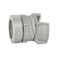 Demi-raccord symétrique avec verrou Alu - DN 125 mm - M 5