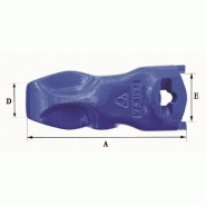 Dents de godet Fastkey FK11 SA - 28,3kg - Dimensions A: 435mm, B: 173mm, C: 10mm, D: 80mm, E: 115mm_1