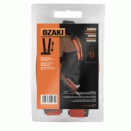 Harnais débroussaillage pro grand confort - Protection large des épaules et de la hanche - Sangles réglables - Marque OZAKI_1