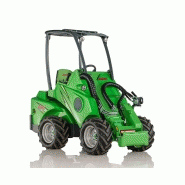 Mini-chargeuse économique avec direction articulée et transmission hydraulique