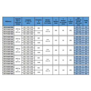 Potence enfourchable télescopique hydraulique - PETH*2500*2000 - capacité 2500kg à 500mm, longueur jusqu'à 2000mm_1