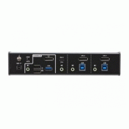 Aten CS1953 - Switch KVM 3 ports DisplayPort/USB-C et USB-A - Qualité vidéo 4K et hub USB 3.1_1