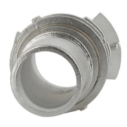 Demi-raccord symétrique avec verrou - DN 40 mm - Embout annelé Ø 40 mm - Inox_1