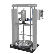 Kits pompe graisse avec système de levage et plateau inducteur pneumatique - PM45/PM60 - Réf 534 421 pour fûts 185 kg_1
